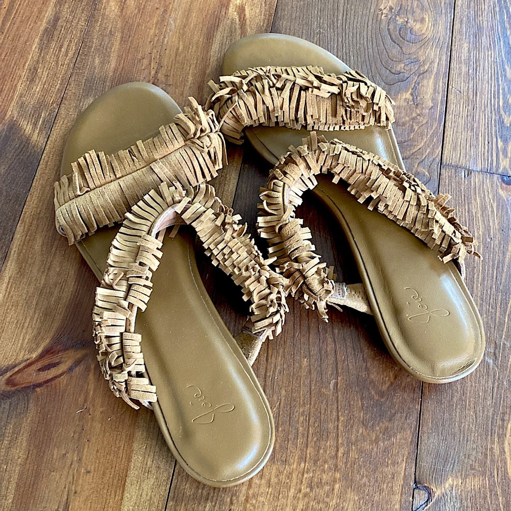 NEW Joie fringe sandals